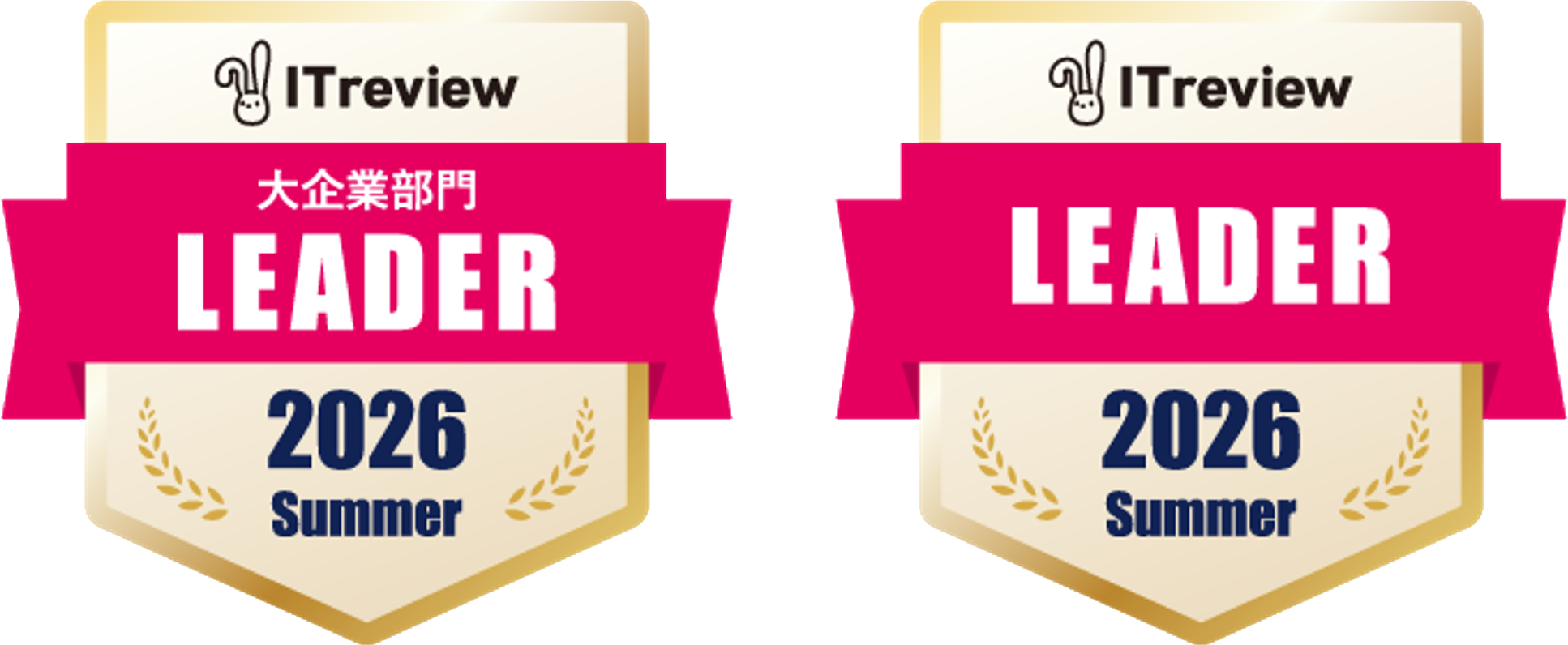 ITreview Grid Award 受賞バッジ